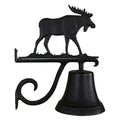 Cast Bell with Black Moose C9536