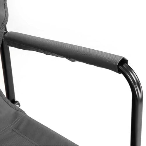 Blue Folding Camping Chair with Cup Holder D11468