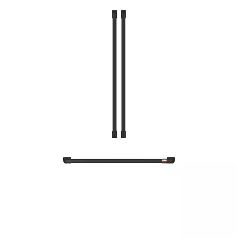 French Door Refrigerator Handle Kit in Flat Black B2777