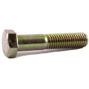 5/8-11 x 4 Grade 8 Hex Cap Screw Yellow Zinc Plated E98219
