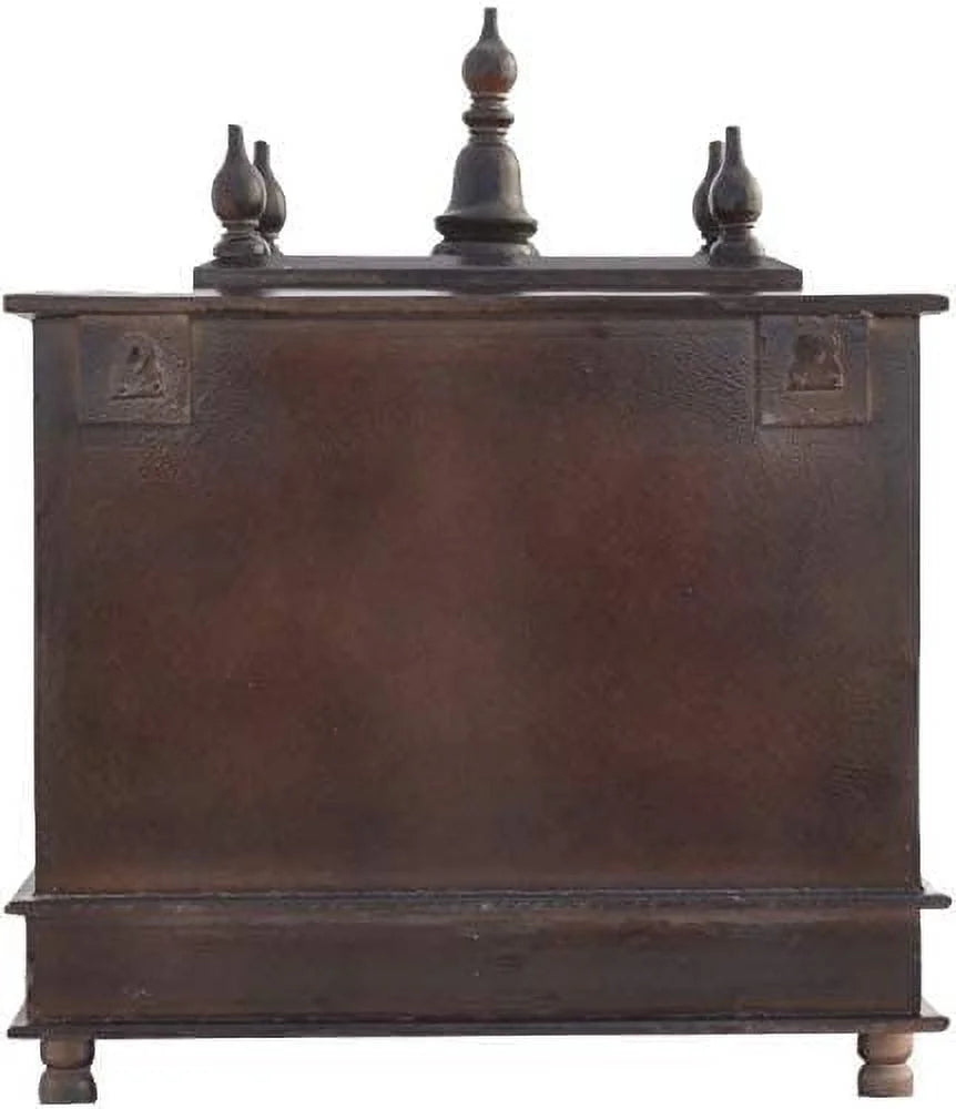Wooden Pooja Mandir Cabinet Temple P15507