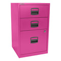 Vertical 3-Drawer Metal File Cabinet N896