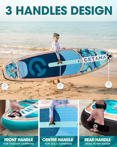 11'6×35" Extra Wide Inflatable Paddle Board 400lb Capacity R4359