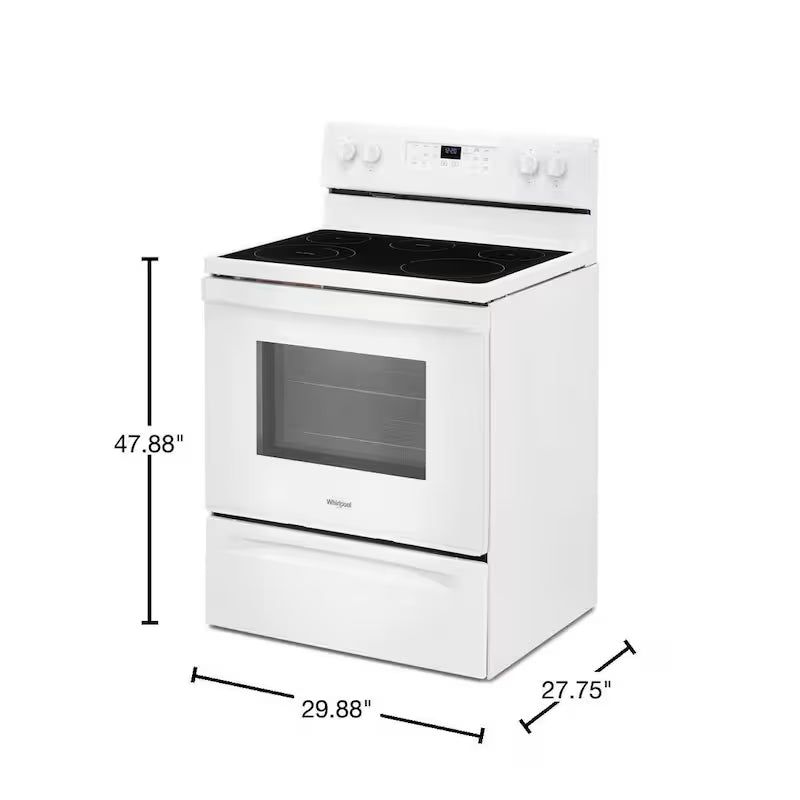 White 5.3 cu. ft. Electric Range O649124