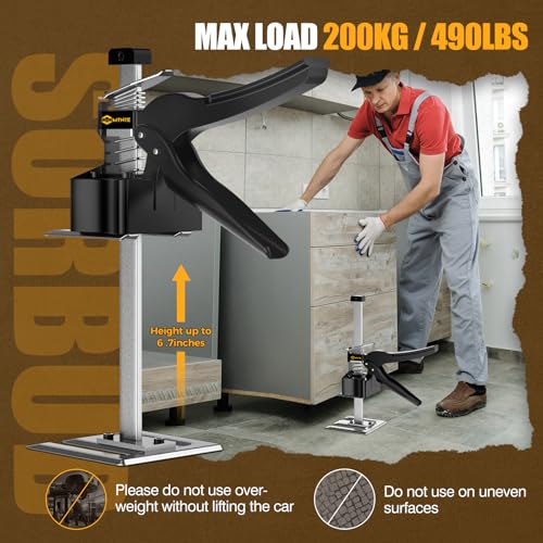 Labor Saving Handle 12 In Lever Arm Lifter 490lb X95838