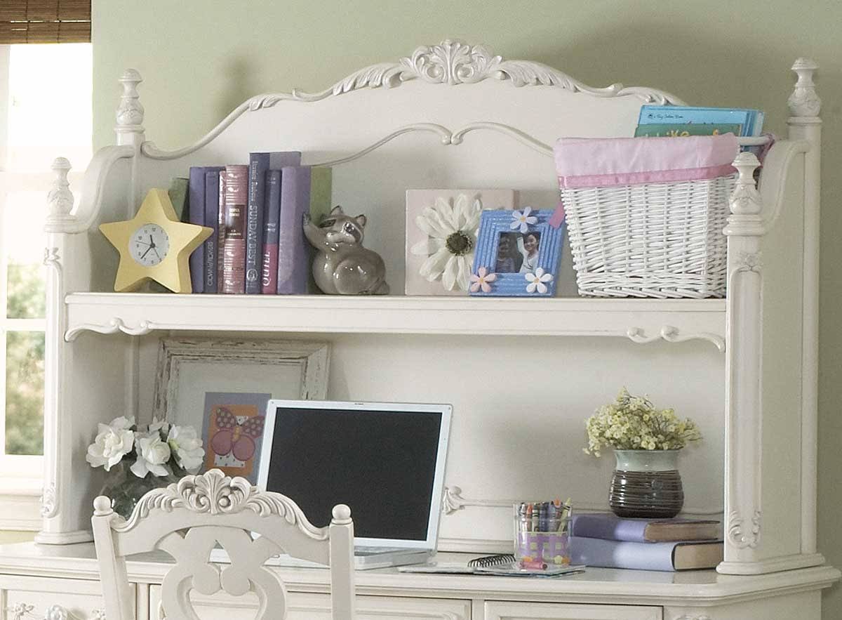 Twin Canopy Poster Bed in White X6265