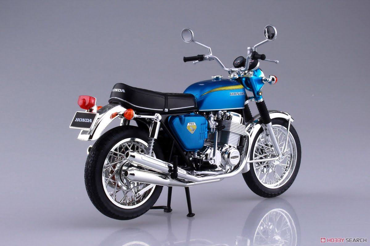 Candy Blue Motorcycle A118