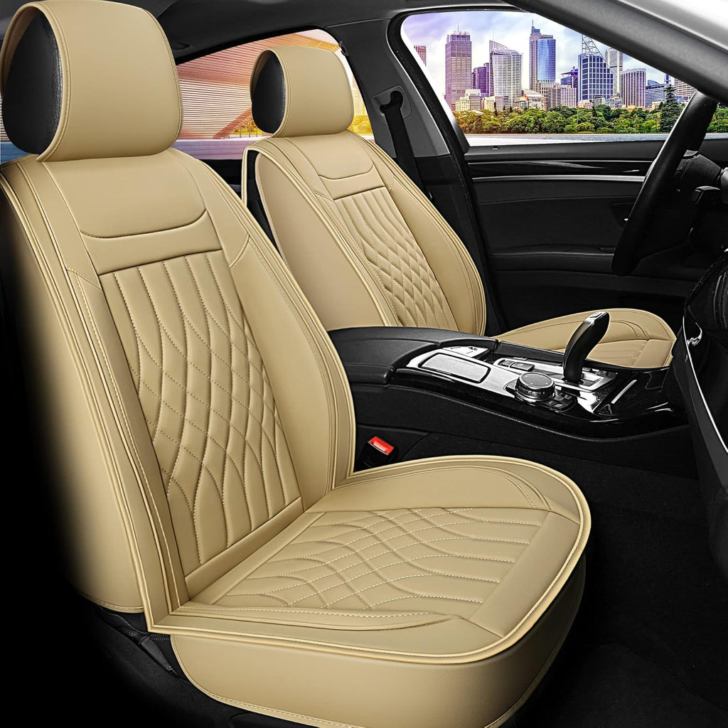 Leather Car Seat Covers Full Set U7404