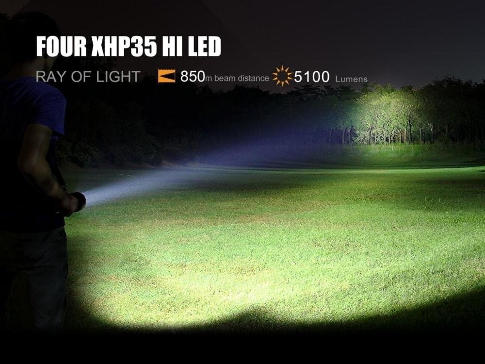 5100 Lumen 4 LED Flashlight M1441