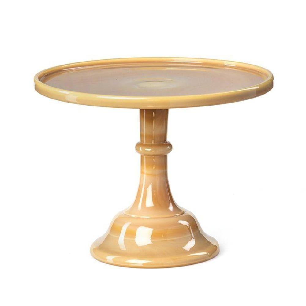 12'' Classic Cake Plate Caramel V210