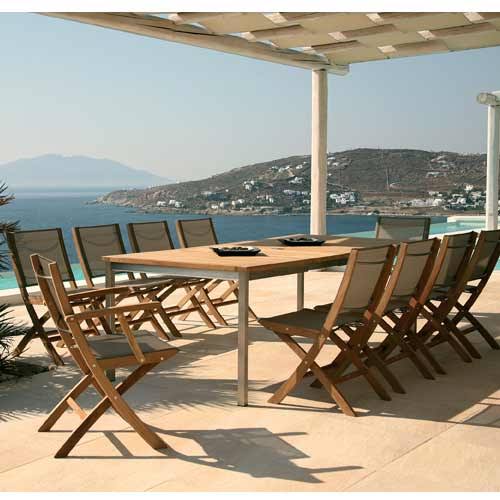 Teak Folding Armchair J63063