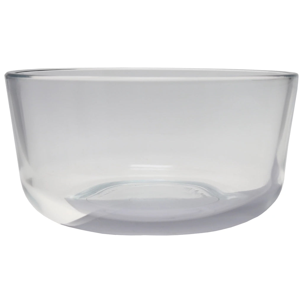 4-Cup Round Glass Food Storage Bowl with Purple Lid Z162