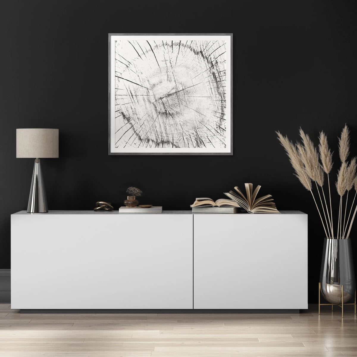 Black Peel and Stick Removable Vinyl Wallpaper B34408