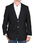 Solid Black Western Blazer Y40762