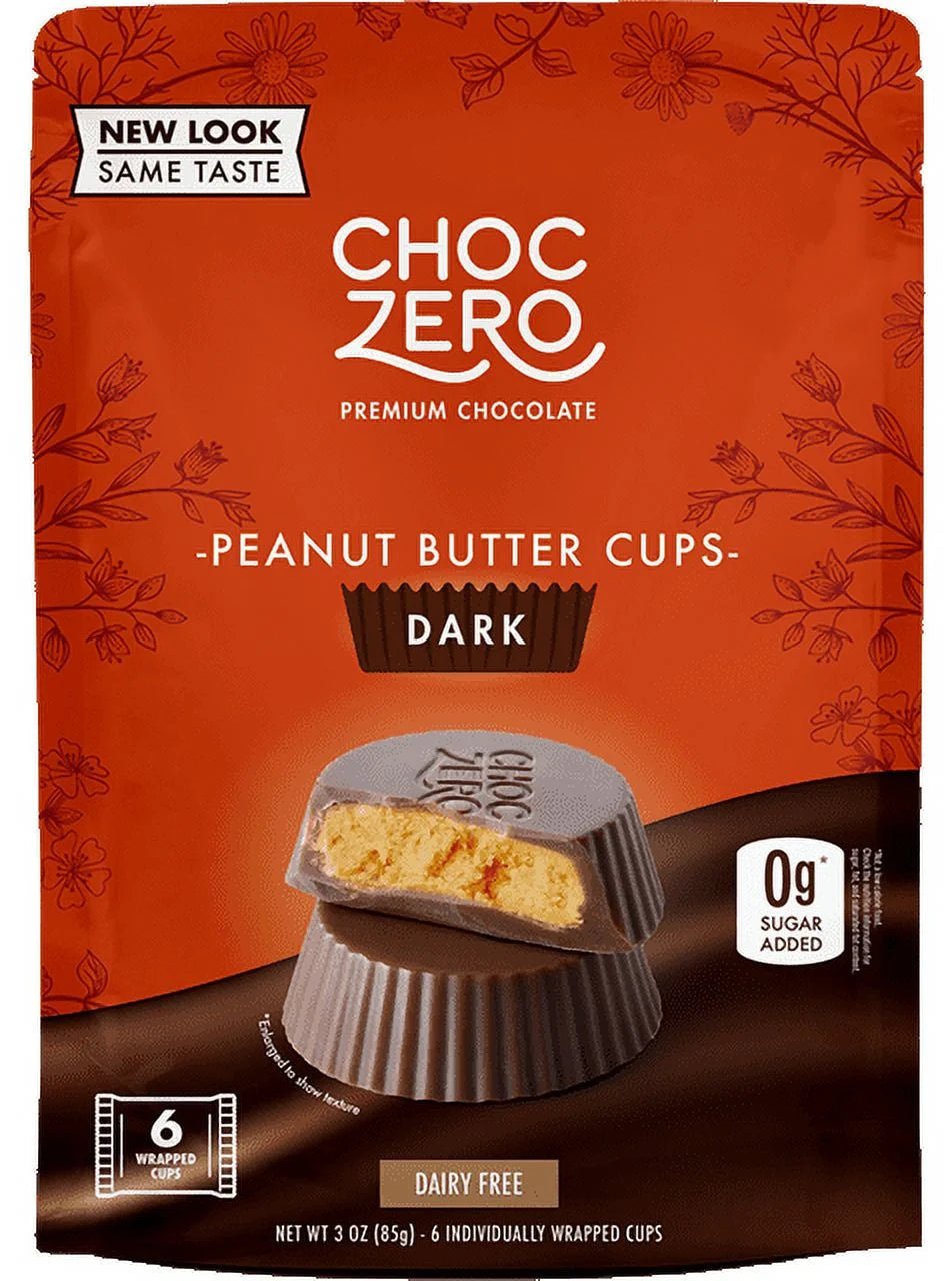 Dark Chocolate Peanut Butter Cups 3 oz Pack of 4 H962