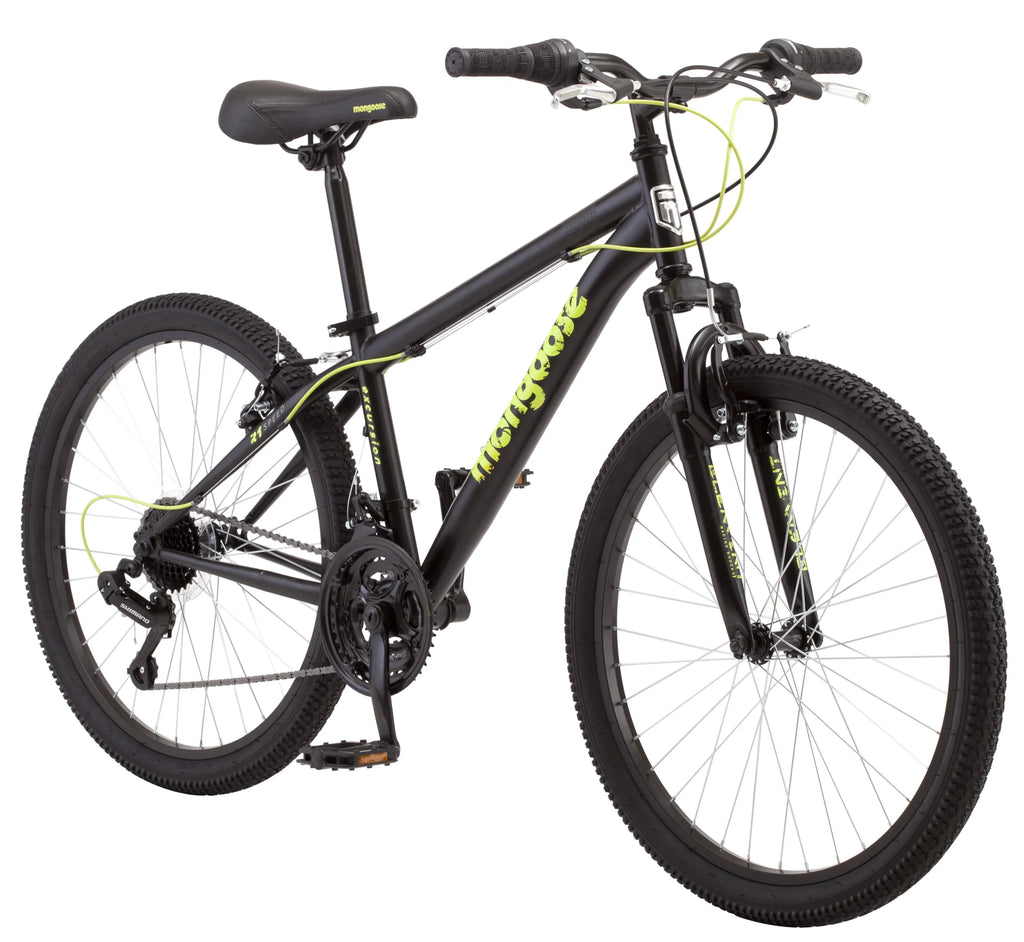 24-inch 21 Speed Black Mountain Bike E634799