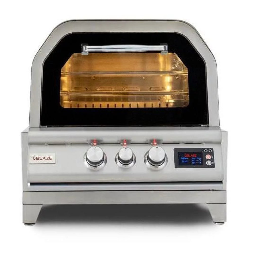 26-Inch Countertop Propane Outdoor Pizza Oven with Rotisserie T54328