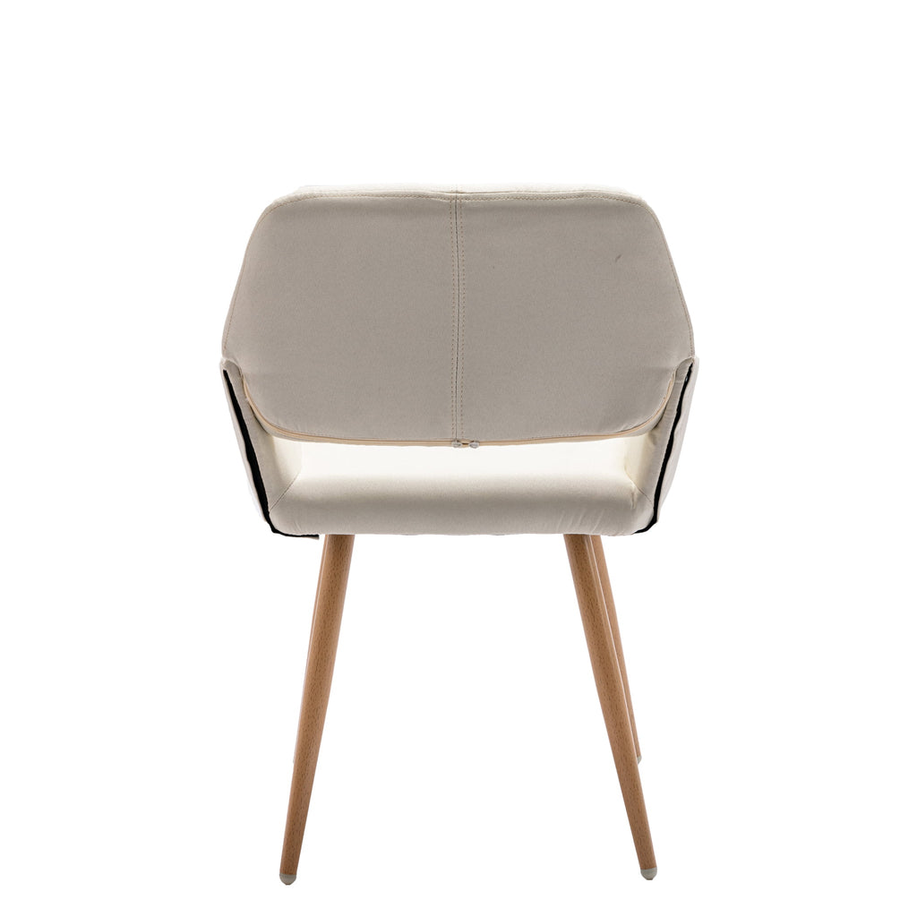 Modern Fabric Accent Chair with Metal Legs V260