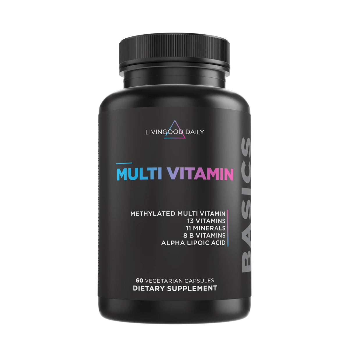 Methylated Multivitamin Capsules with Iron B Complex Selenium Zinc S255