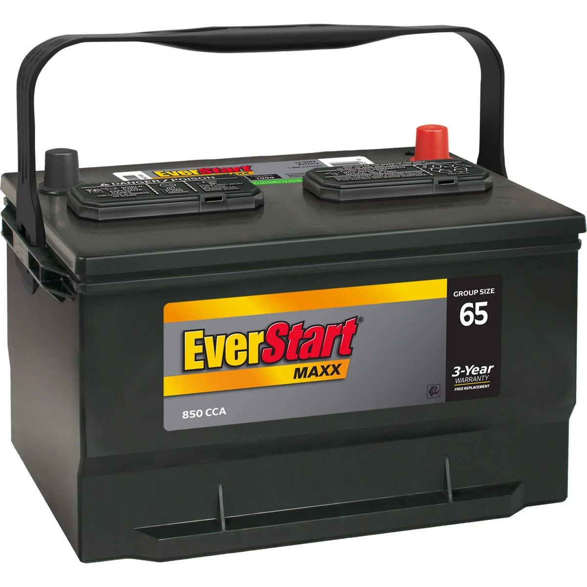 Lead Acid Automotive Battery Group Size 65 12 Volt 850 CCA L343