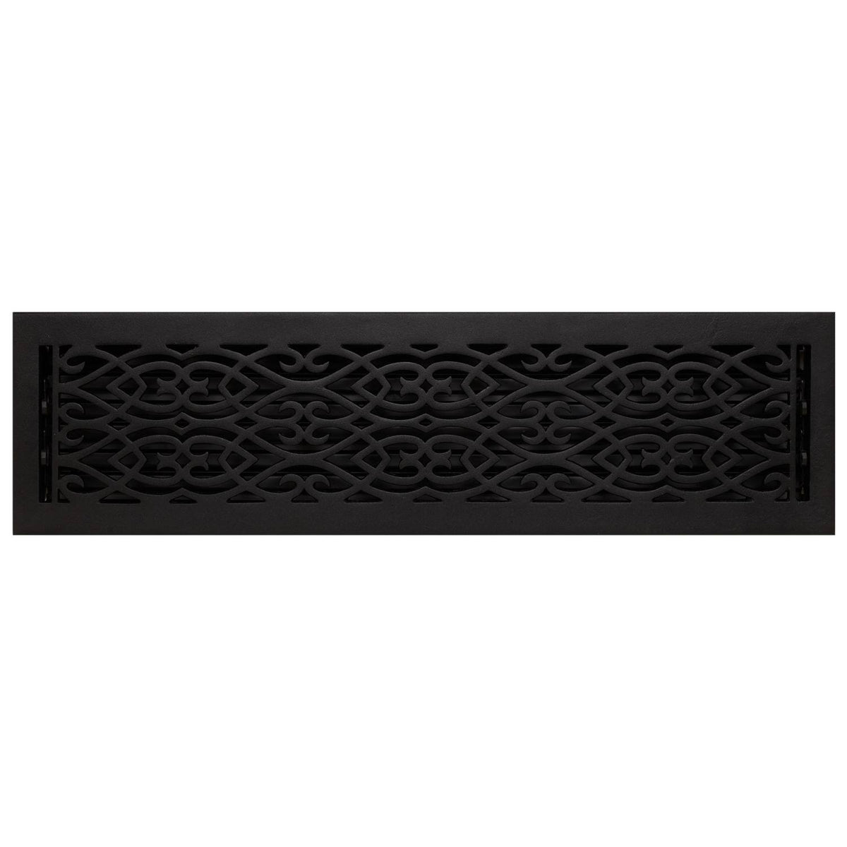 Cast Iron Wall Register Black Powder Coat M167