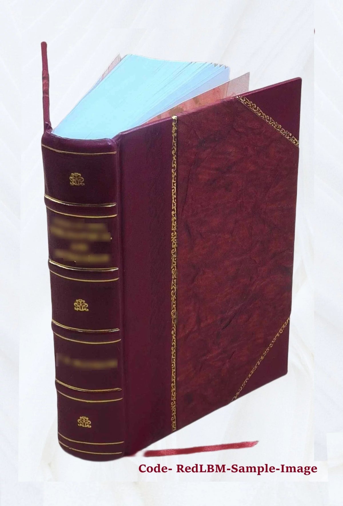 Gardens and Domestic Animals Leather Bound Y75870