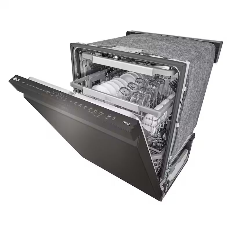 24 in. Black Stainless Steel Smart Dishwasher X515
