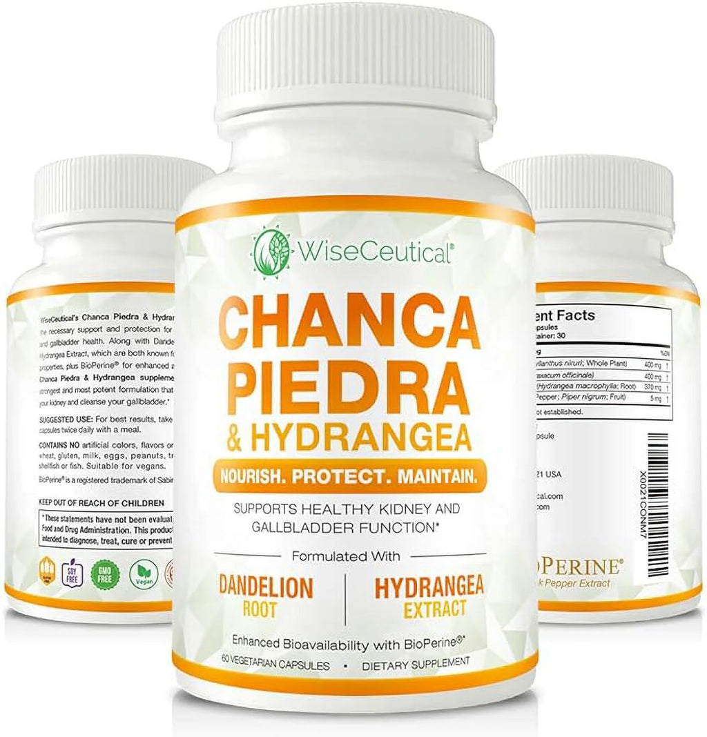 Chanca Piedra Hydrangea & Dandelion Root 60 Veggie Capsules H973850