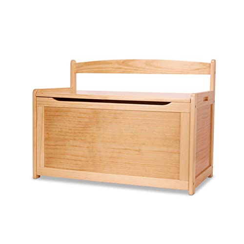 White Wooden Toy Chest K62900