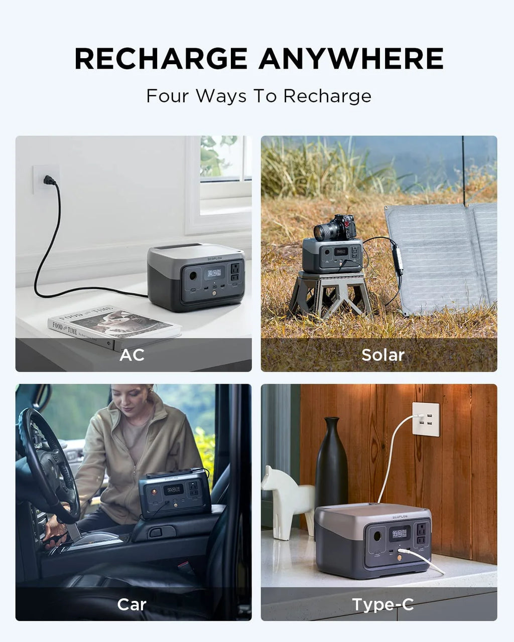 Portable Power Station 256Wh 600W U545175