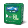 XX-Large Adult Briefs with Tabs, 80 Total E176638