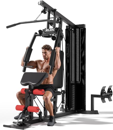 Multifunctional Home Gym with 150LBS Weight Stack E8230
