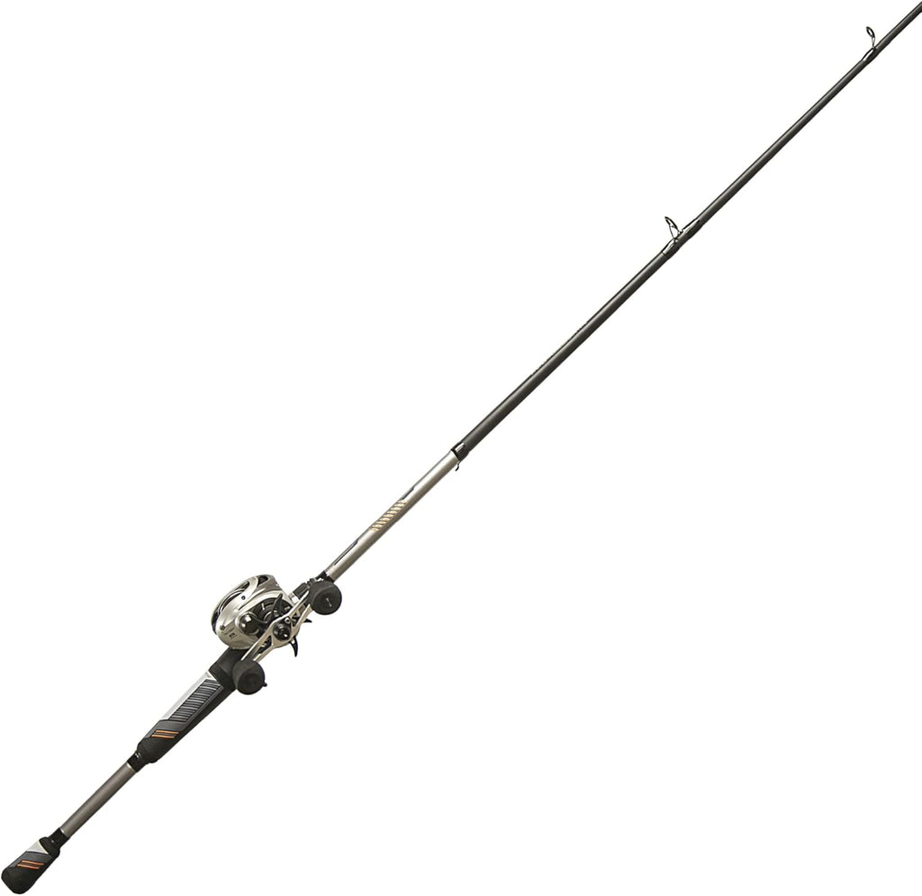 Baitcast Reel and Fishing Rod Combo, 6-Foot 9-Inch 1-Piece Graphite Pole D566272