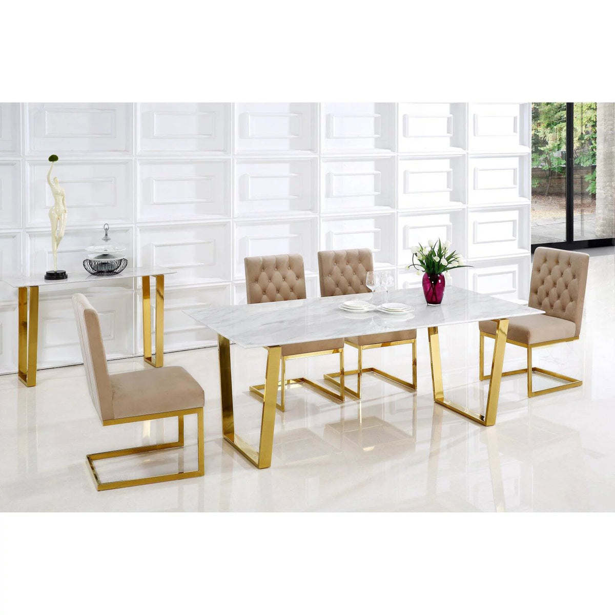Gold Dining Table L633