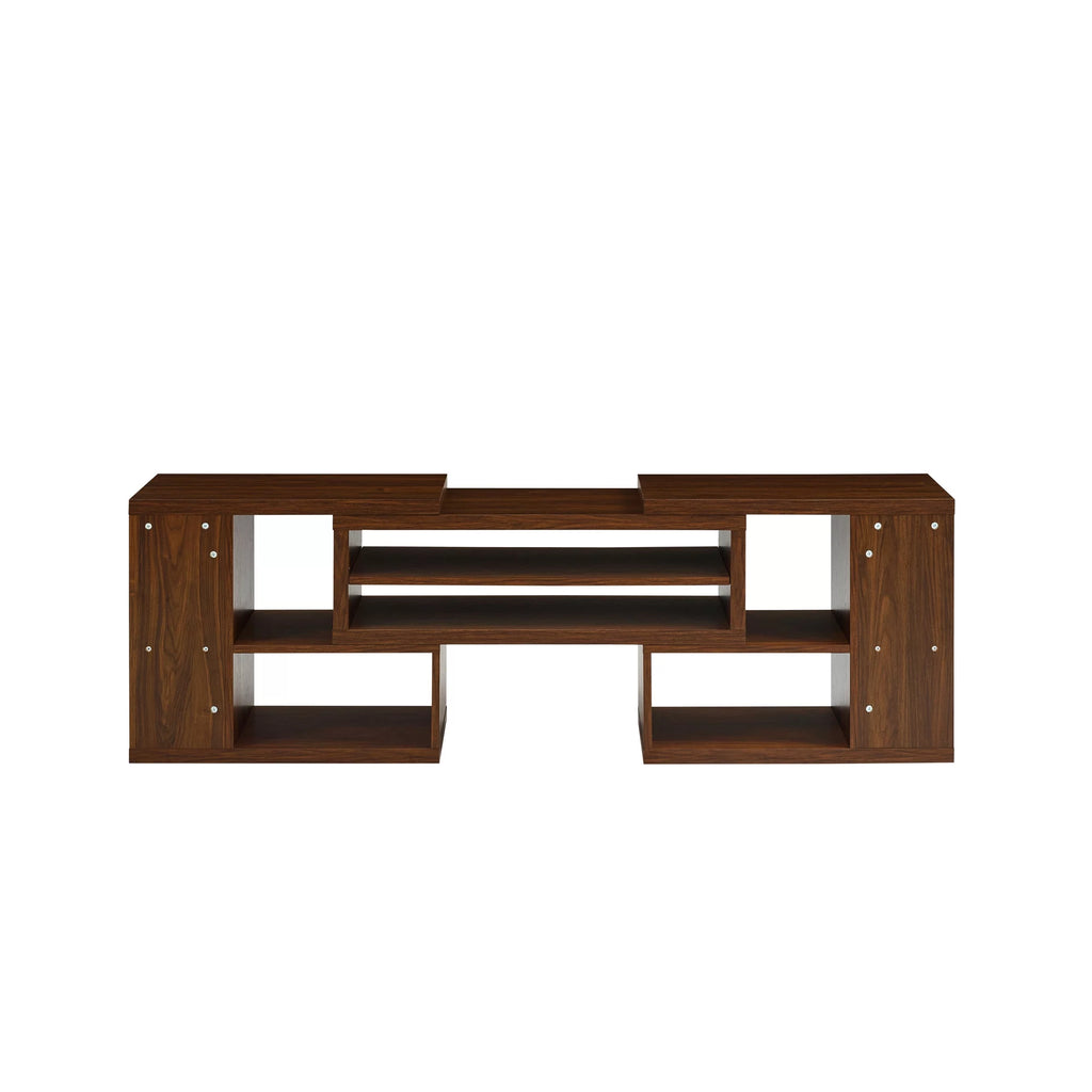 55” Extendable TV Stand, Dark Walnut N32826