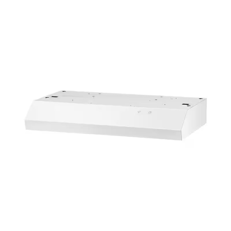 30 in. Under Cabinet Range Hood with LED Light in White D2891