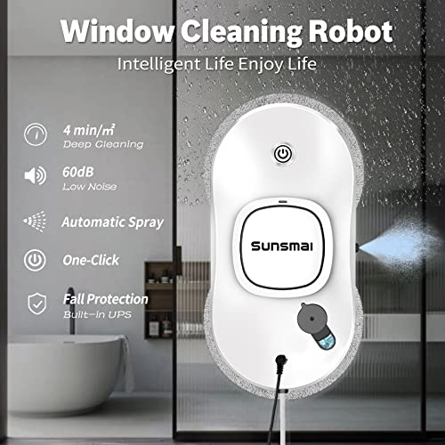 2800PA Automatic Window Cleaning Robot with Edge Detection Z595456