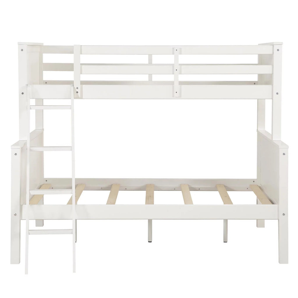 Twin-Over-Full Wood Bunk Bed J13390