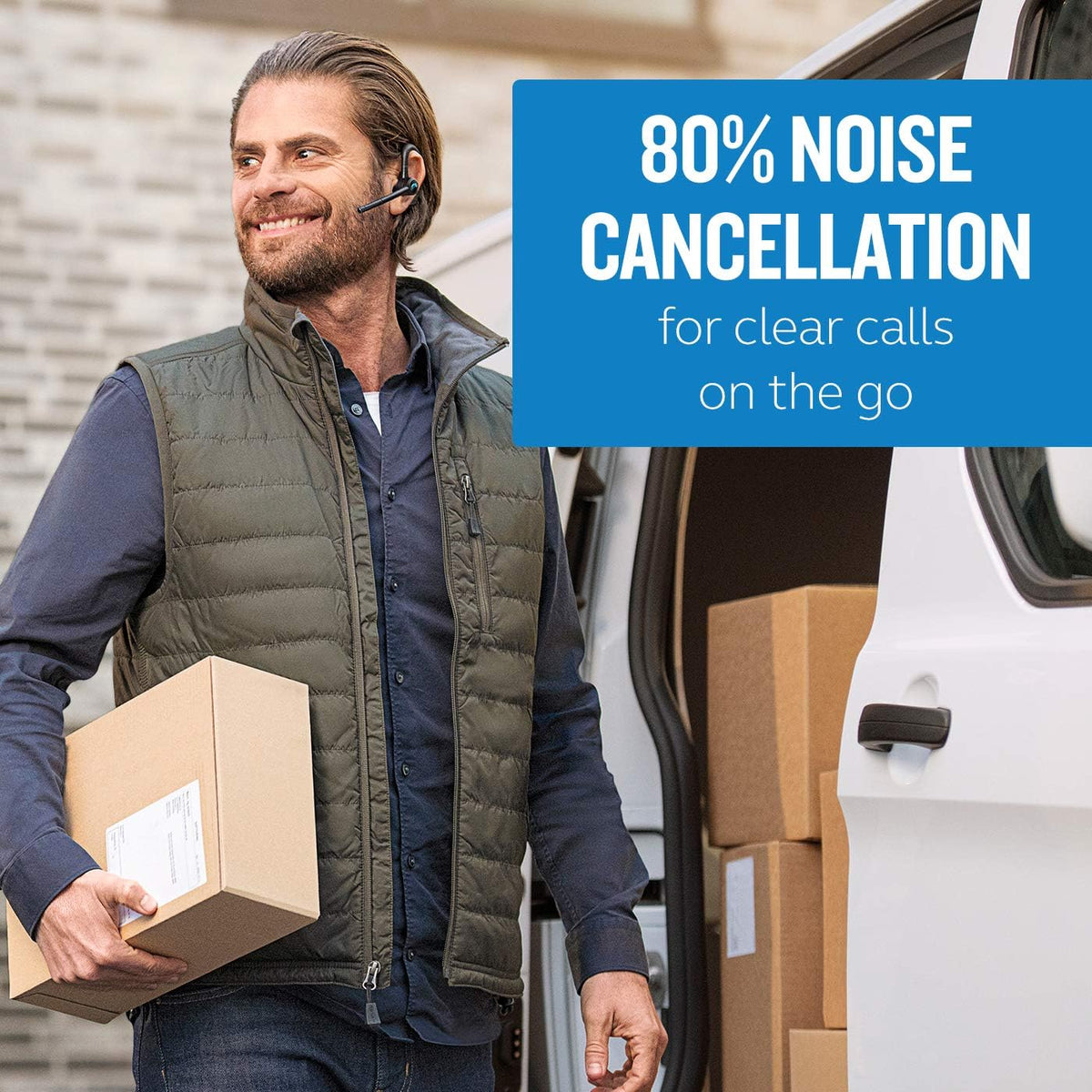 Noise Cancelling Mono Bluetooth Headset X54508