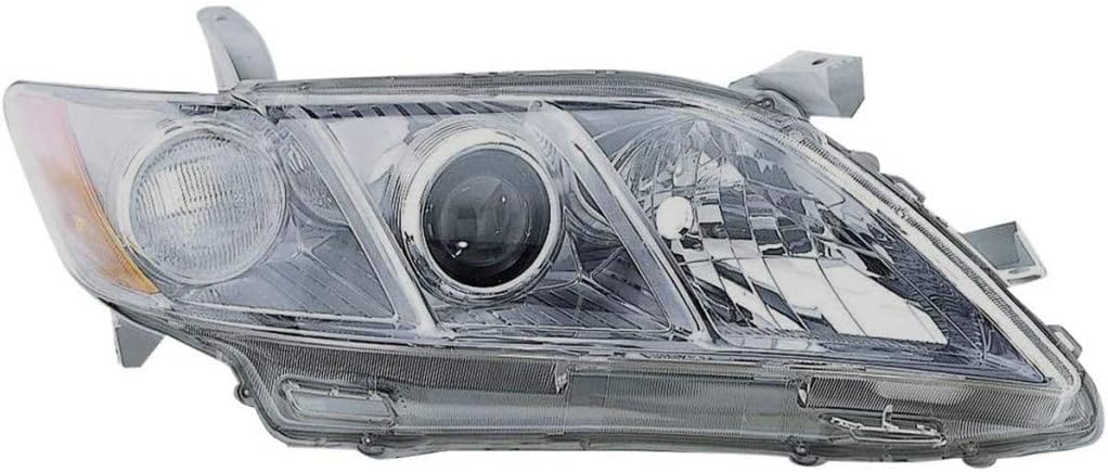 Toyota Camry Hybrid Headlight Unit 2007 2008 2009 Pair Driver and Passenger Side S520