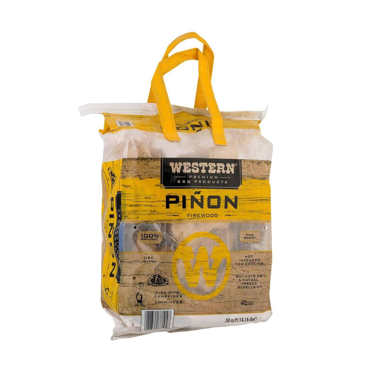 Western BBQ Pinon Log Wood Pellet Firewood (4 Pack) Z598
