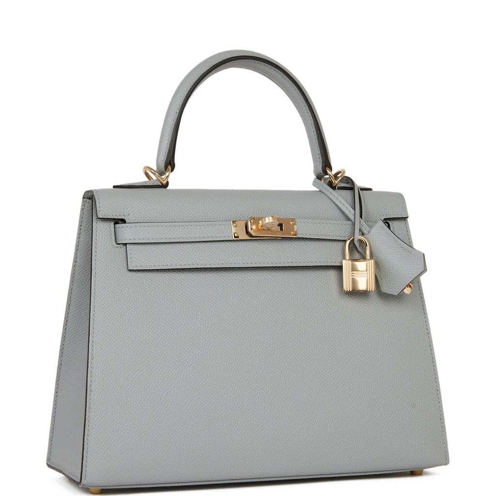 Bleu Glacier Epsom 25 Kelly Sellier R91952