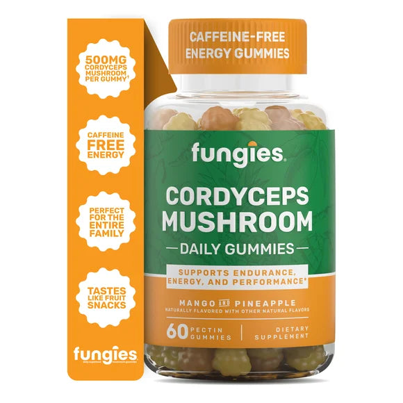 Cordyceps Mushroom Gummies 60 Count D7645