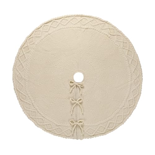 Knit Christmas Tree Skirt P35944