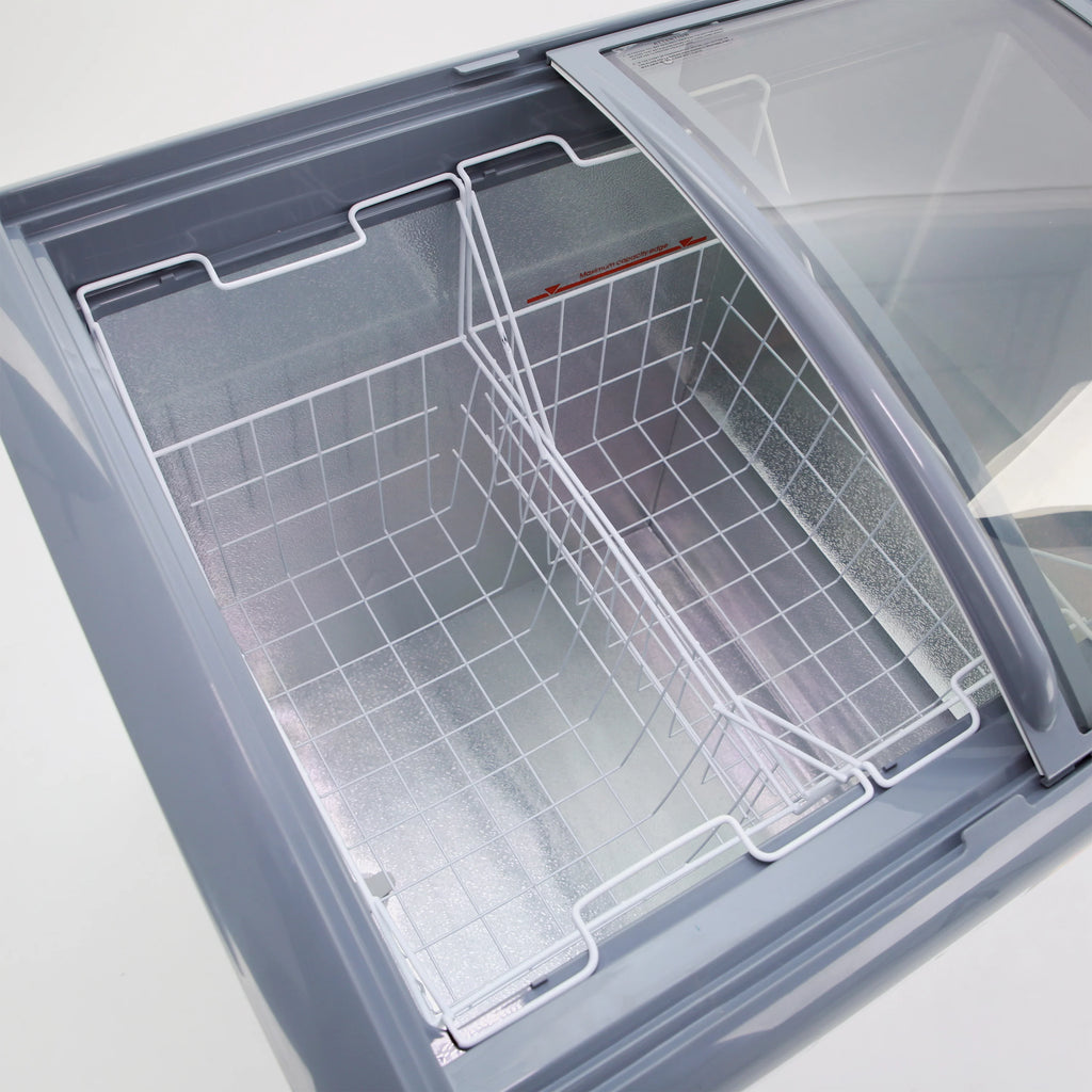 9.5 cu. ft. Glass Top Freezer or Refrigerator White G91333