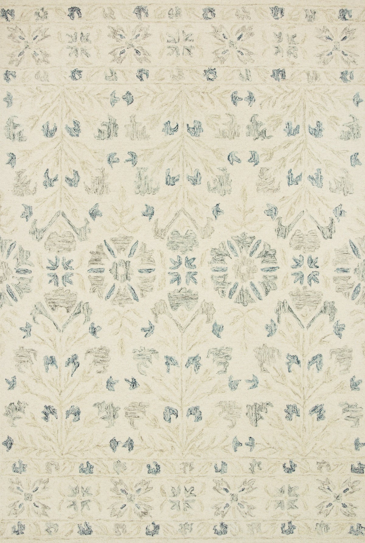 Ivory Grey Rug 9'3 x 13' F397