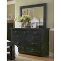 9 Drawer Wood Dresser and Mirror H98622