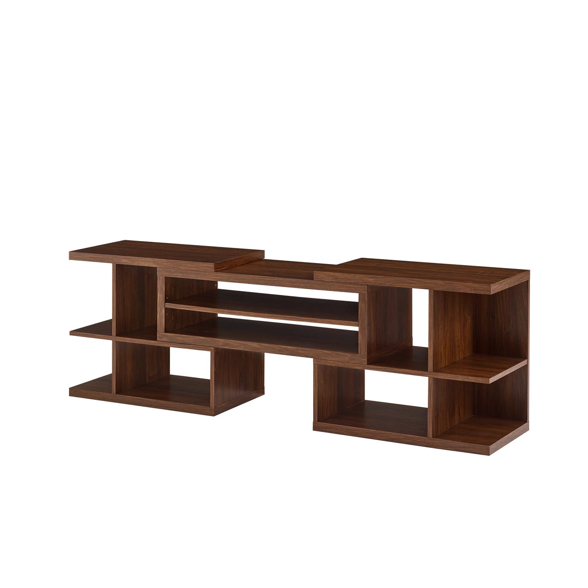55” Extendable TV Stand, Dark Walnut N32826