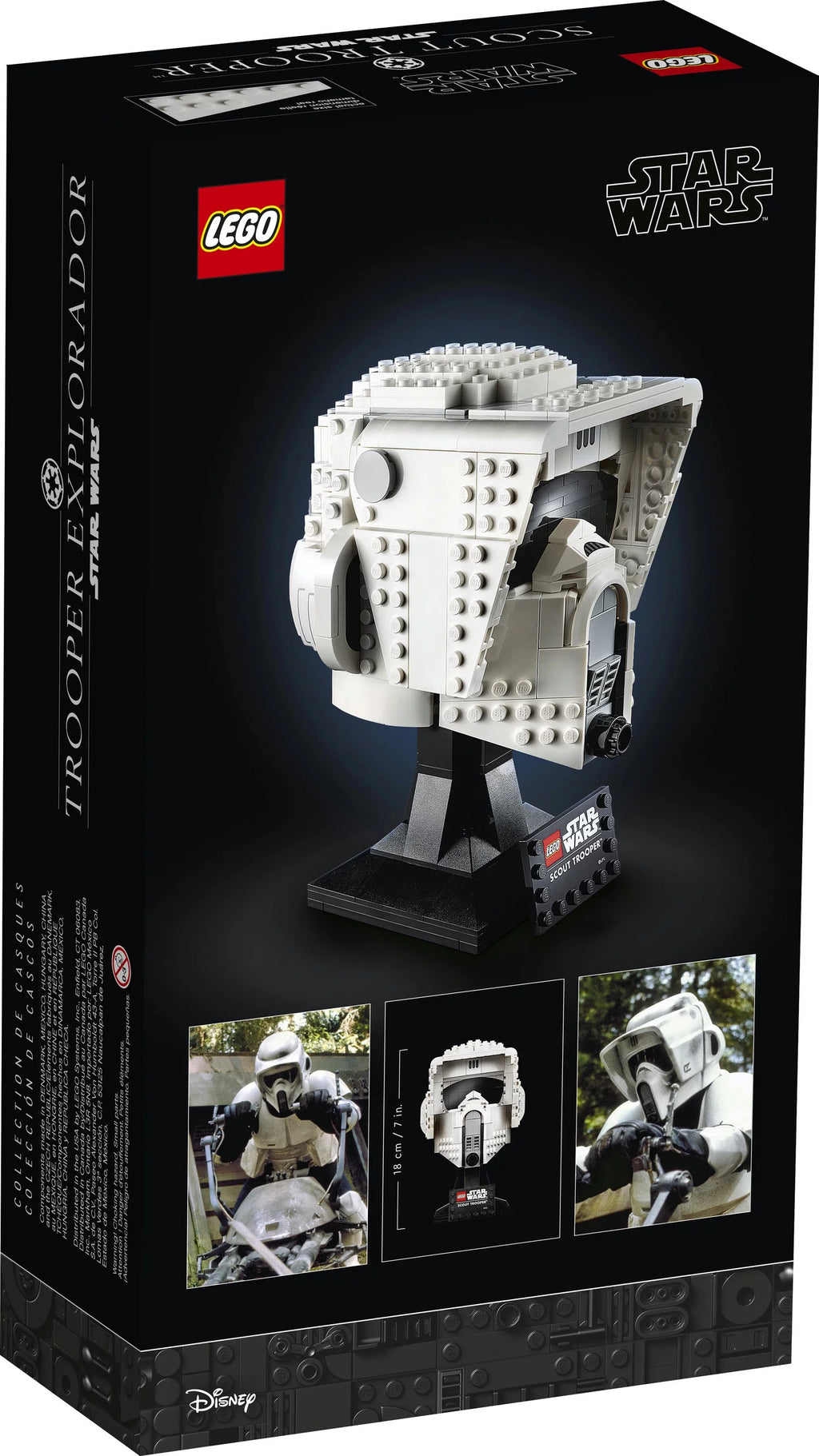 Star Wars Scout Trooper Helmet 471 Pieces Building Toy L1788