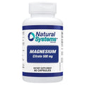 Magnesium Citrate 500 mg Vitamin B12 B6 60 Capsules A253